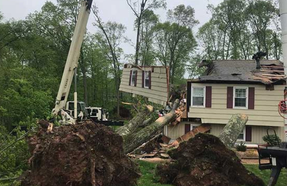 Residential Storm Damage Residential Storm Damage